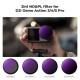 K&F Concept 4 Pack Push-in Fit ND/PL Filter Kit for DJI Osmo Action 3/4/5 Pro